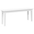 Banco 110 cm madera maciza caucho