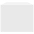 Muebles de TV 2 uds Blanco 80x31x25,5 cm Madera de