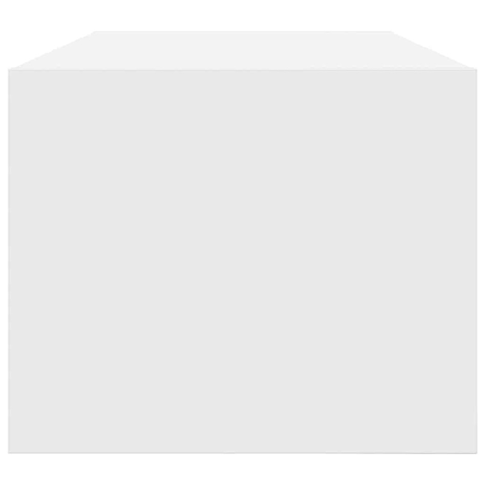 Muebles de TV 2 uds Blanco 80x31x25,5 cm Madera de