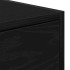 Muebles de TV 2 uds Roble Negro 80x31x25,5 cm Madera