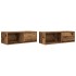 Muebles de TV 2 uds 80x31x25,5 cm Madera ingeniería