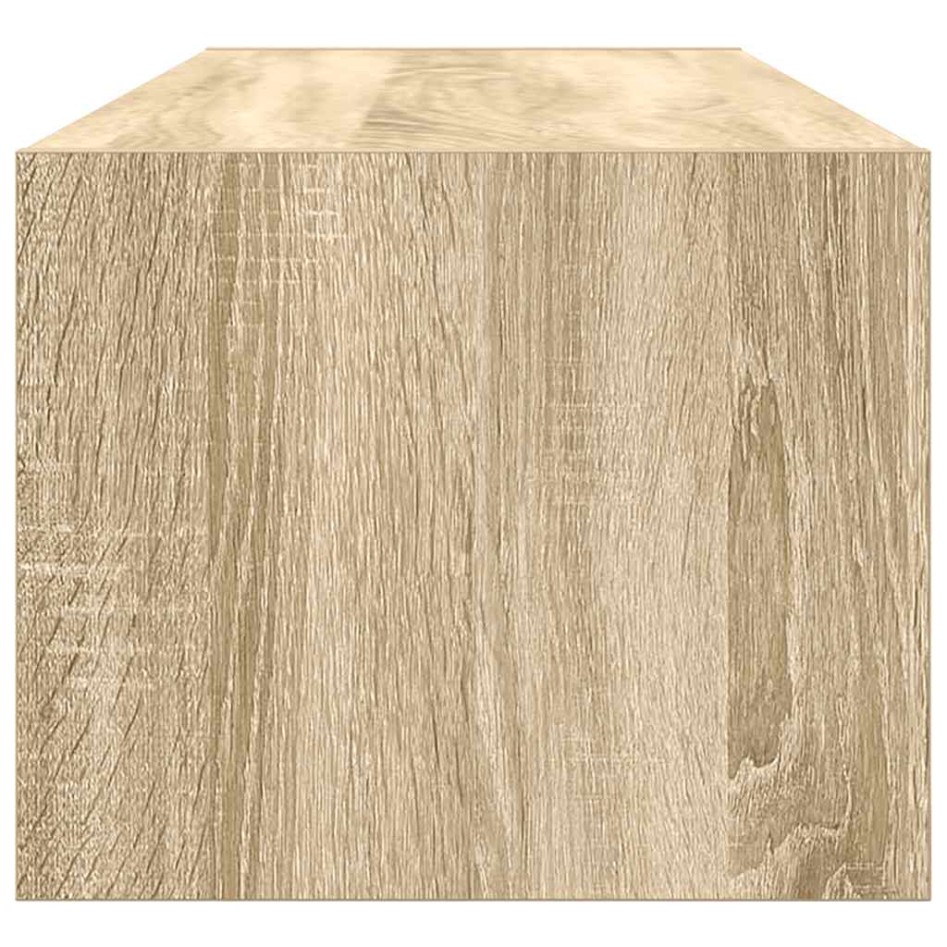 Mueble de TV de roble Sonoma 100x31x25,5cm Madera de