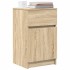 Mesitas noche 2 uds madera ingeniería roble Sonoma 39x35x65