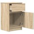 Mesitas noche 2 uds madera ingeniería roble Sonoma 39x35x65