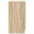 Mesitas noche 2 uds madera ingeniería roble Sonoma 39x35x65