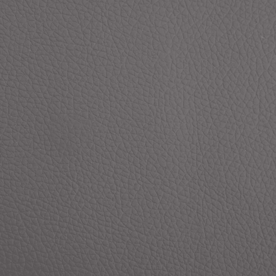 Cama para perros de cuero sintético gris 70x45x30