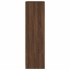 Armario con cajón de roble marrón 55,5x34x119,5