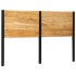 Cabecero 160 cm Madera Maciza Acacia y