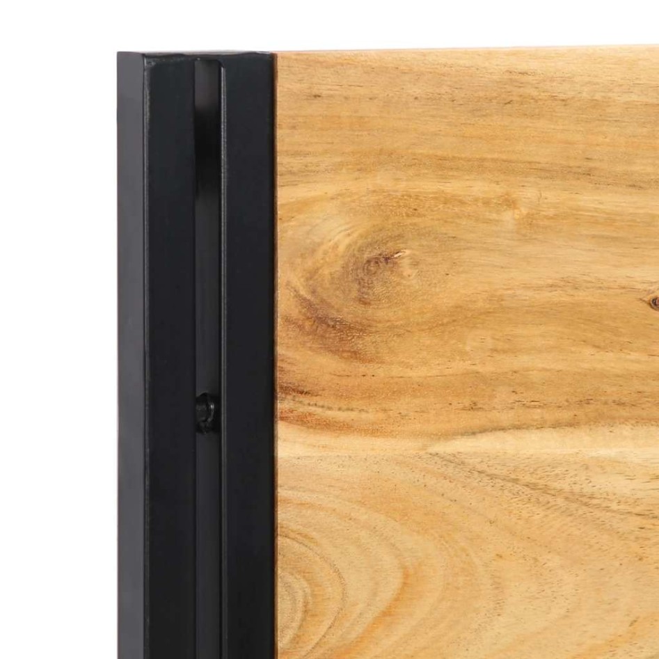 Cabecero 160 cm Madera Maciza Acacia y