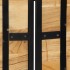Cabecero 160 cm Madera Maciza Acacia y