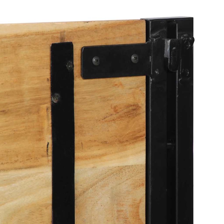 Cabecero 160 cm Madera Maciza Acacia y