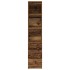 Aparador de madera vieja 37,5x35x180 cm Madera de