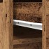Aparador de madera vieja 37,5x35x180 cm Madera de