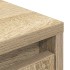 Aparador alto roble Sonoma 29,5x34x119,5cm madera de
