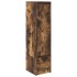 Aparador alto roble ahumado 29,5x34x119,5 cm Madera