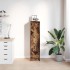 Aparador alto roble ahumado 29,5x34x119,5 cm Madera