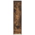 Aparador alto roble ahumado 29,5x34x119,5 cm Madera