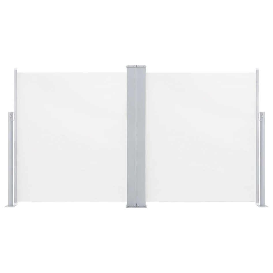 Toldo lateral retráctil color crema 140x600