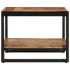 Mesa de centro madera maciza de acacia 70x50x38