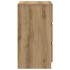 Mesilla de noche con 3 cajones roble artesanal 39x35x65