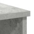Aparador con cajón gris hormigón 101x35x76 cm madera