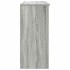 Aparador con cajón  Sonoma gris 101x35x76 cm madera