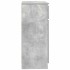 Aparador con cajón gris hormigón 71x35x84 cm madera