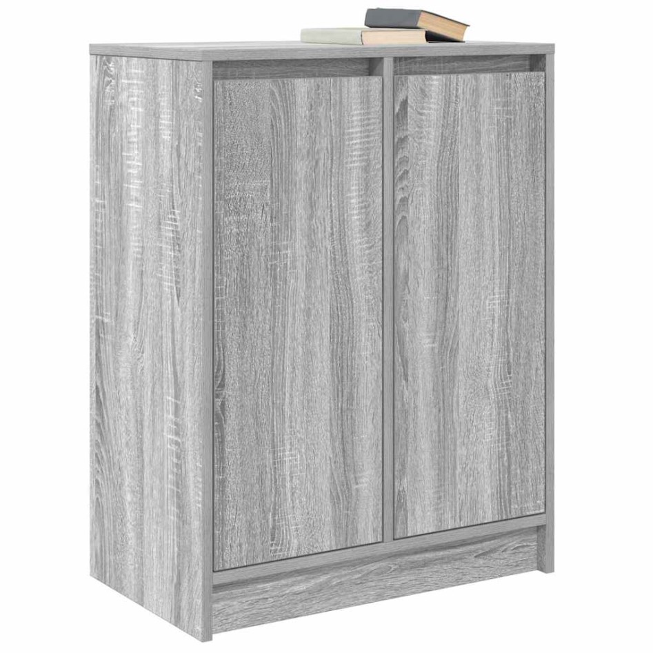 Aparador Sonoma gris 57x34x76 cm madera de