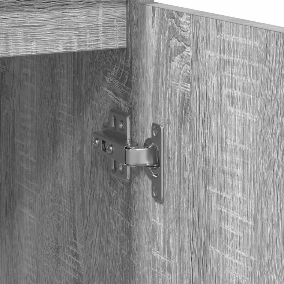 Aparador Sonoma gris 57x34x76 cm madera de