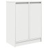 Aparador blanco 57x34x76 cm madera de