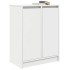 Aparador blanco 57x34x76 cm madera de