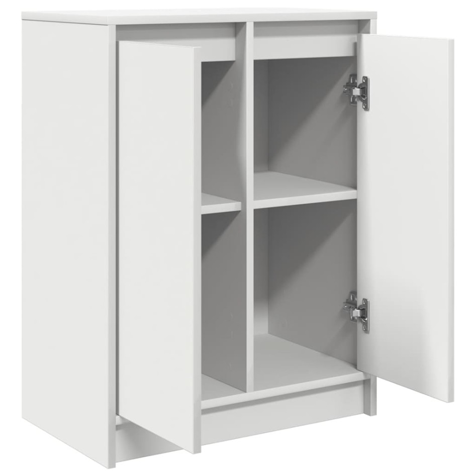 Aparador blanco 57x34x76 cm madera de