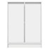 Aparador blanco 57x34x76 cm madera de