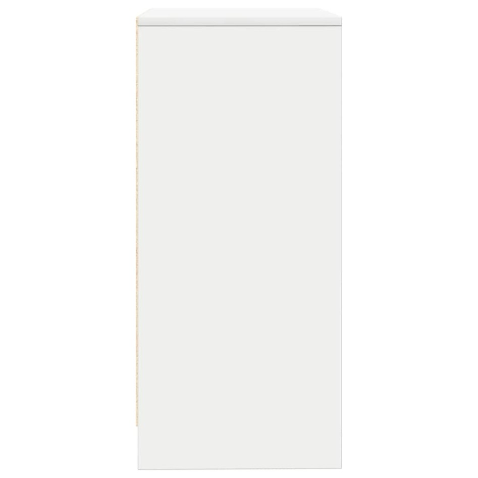 Aparador blanco 57x34x76 cm madera de