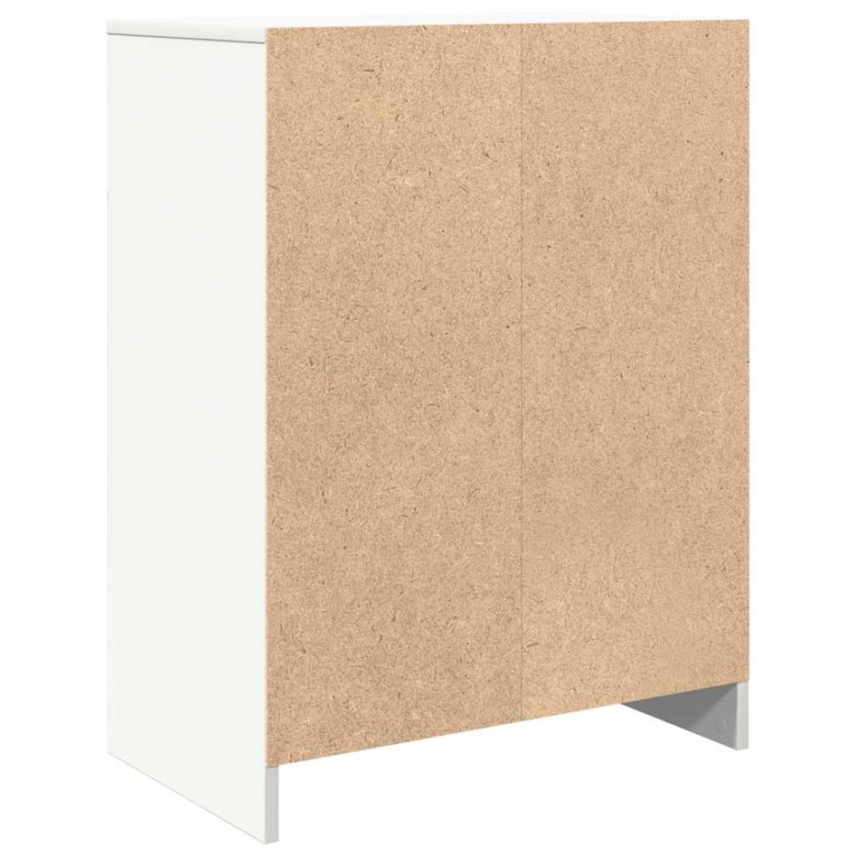 Aparador blanco 57x34x76 cm madera de