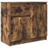Aparador con cajón roble ahumado 71x35x65 cm madera