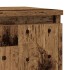 Aparador de madera contrachapada envejecida 57x34x76