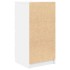 Aparador blanco 37,5x35x76 cm madera de