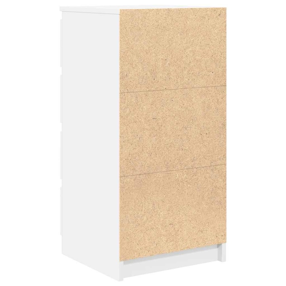Aparador blanco 37,5x35x76 cm madera de
