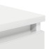 Aparador blanco 37,5x35x76 cm madera de