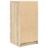 Aparador roble Sonoma 37,5x35x76 cm madera de