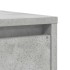 Aparador de madera de ingeniería gris hormigón 85x34x76
