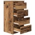 Aparador de madera vieja 37,5x35x76 cm Madera