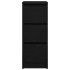 Aparador de madera de roble negro 29,5x34x76