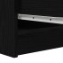 Aparador de madera de roble negro 29,5x34x76
