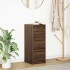 Aparador roble marrón 29,5x34x76 cm madera de