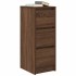 Aparador roble marrón 29,5x34x76 cm madera de