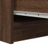Aparador roble marrón 29,5x34x76 cm madera de