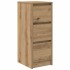 Aparador de madera de ingeniería roble artisan 29,5x34x76