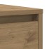 Aparador de madera de ingeniería roble artisan 29,5x34x76